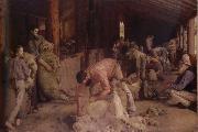 Tom roberts Shearing the rams Germany oil painting artist